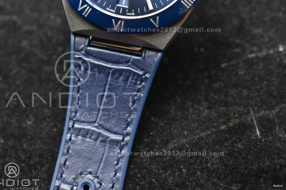 SS 1:1 Dial Blue Edition Super Blue VSF Gummy Clone A8900 Ceramic Best Blue Constellation Strap on 1229